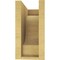Ekena Millwork 5"W x 10"D x 10"H Classic Newport Rough Cedar Woodgrain TimberThane Corbel, Primed Tan CORUR05X10X10NEWRCPR - alternate 3